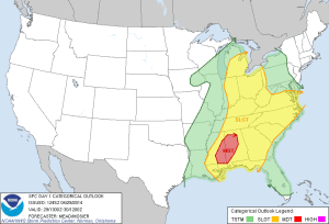 Storm Prediction Center convective outlook for 29 April 2014