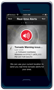 cell phone weather alerts