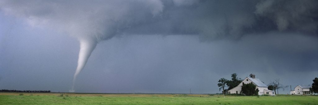 tornado approaching homestead